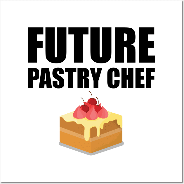 Future Pastry Chef Wall Art by KC Happy Shop